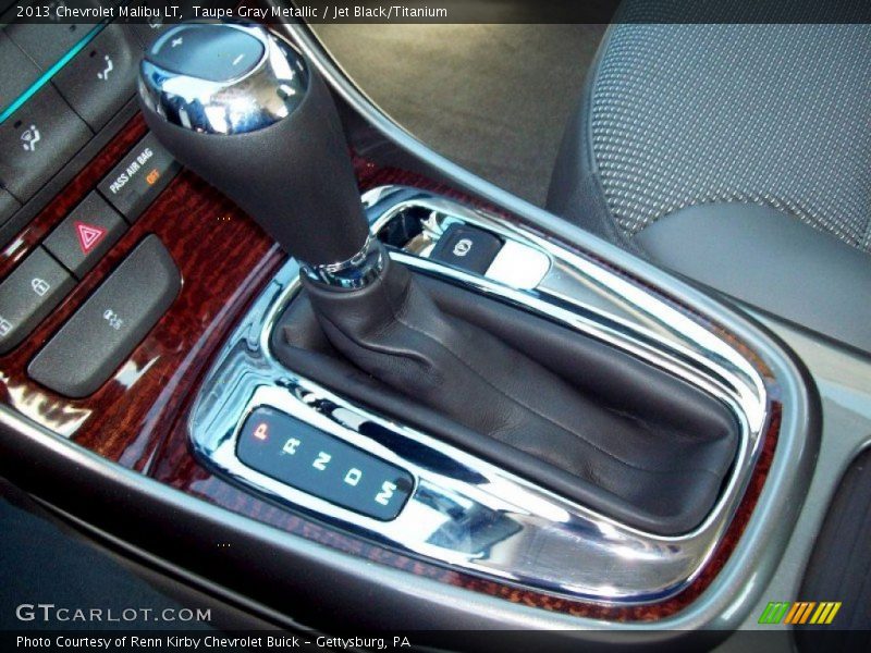 Taupe Gray Metallic / Jet Black/Titanium 2013 Chevrolet Malibu LT