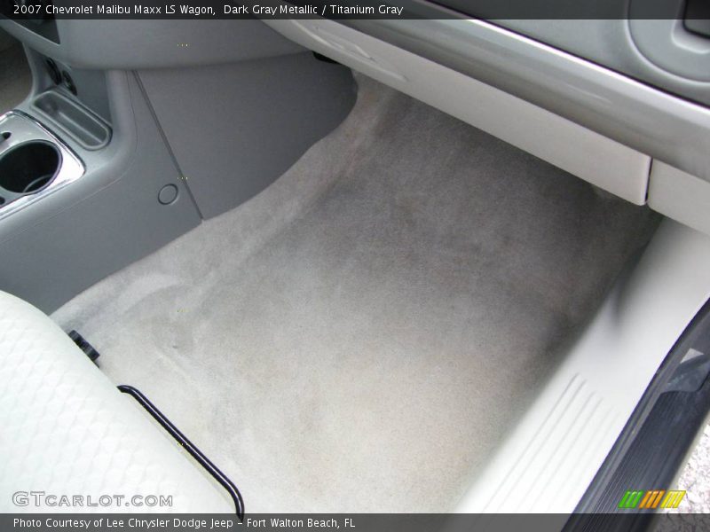 Dark Gray Metallic / Titanium Gray 2007 Chevrolet Malibu Maxx LS Wagon