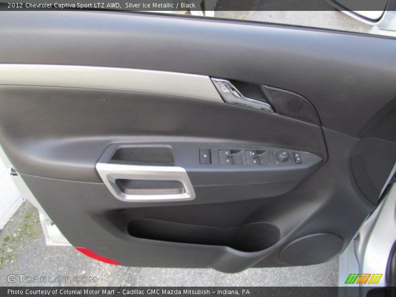 Silver Ice Metallic / Black 2012 Chevrolet Captiva Sport LTZ AWD