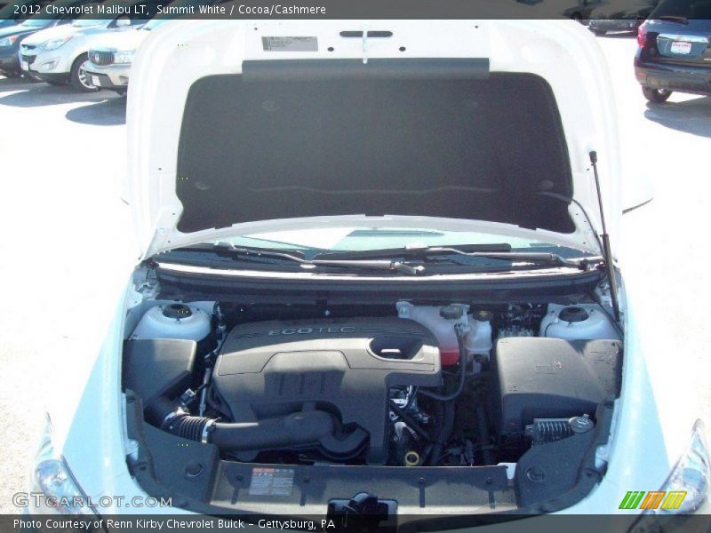 Summit White / Cocoa/Cashmere 2012 Chevrolet Malibu LT