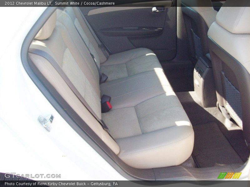 Summit White / Cocoa/Cashmere 2012 Chevrolet Malibu LT