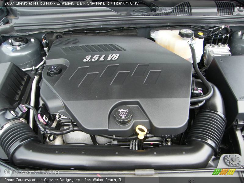 Dark Gray Metallic / Titanium Gray 2007 Chevrolet Malibu Maxx LS Wagon