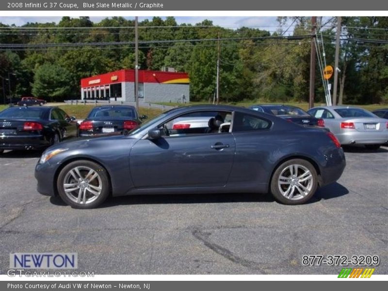 Blue Slate Metallic / Graphite 2008 Infiniti G 37 Coupe