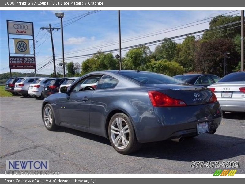 Blue Slate Metallic / Graphite 2008 Infiniti G 37 Coupe