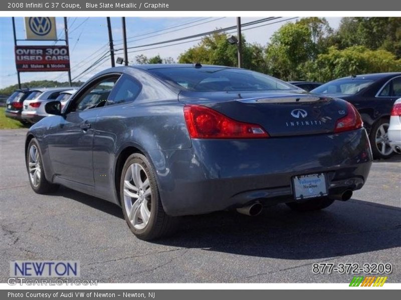 Blue Slate Metallic / Graphite 2008 Infiniti G 37 Coupe