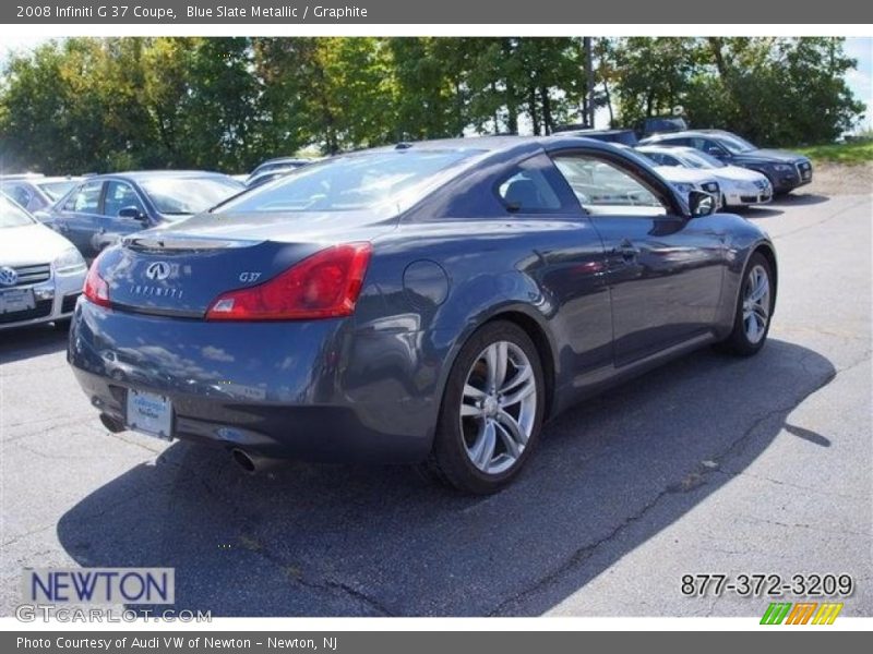 Blue Slate Metallic / Graphite 2008 Infiniti G 37 Coupe