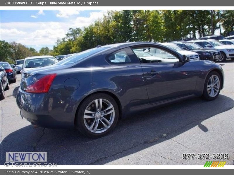 Blue Slate Metallic / Graphite 2008 Infiniti G 37 Coupe