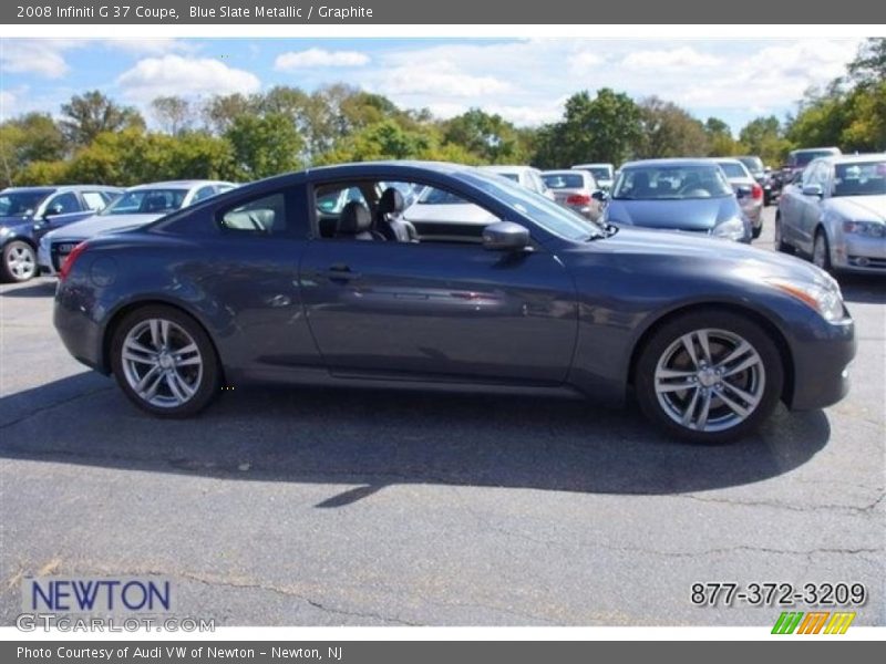 Blue Slate Metallic / Graphite 2008 Infiniti G 37 Coupe