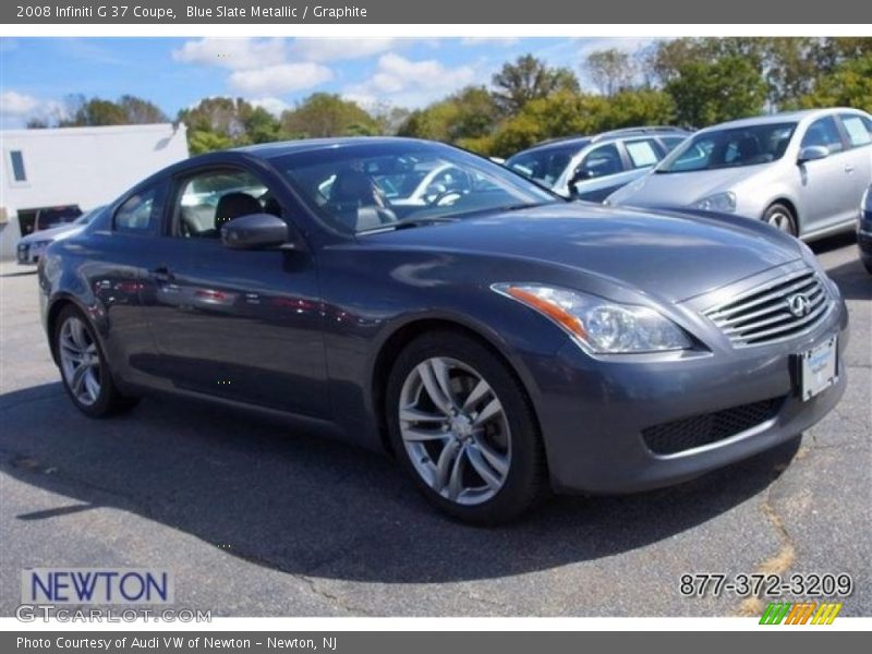 Blue Slate Metallic / Graphite 2008 Infiniti G 37 Coupe
