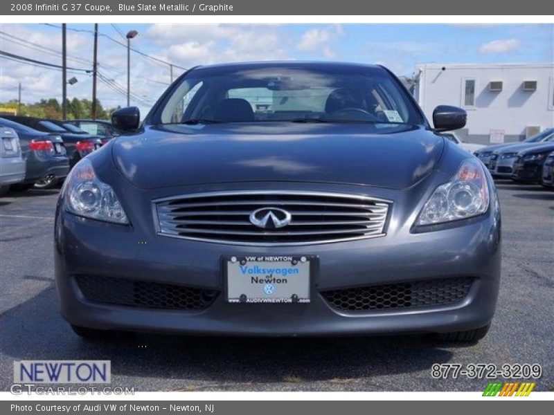 Blue Slate Metallic / Graphite 2008 Infiniti G 37 Coupe