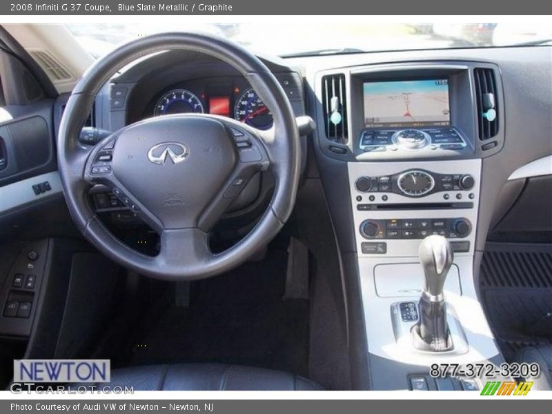 Blue Slate Metallic / Graphite 2008 Infiniti G 37 Coupe