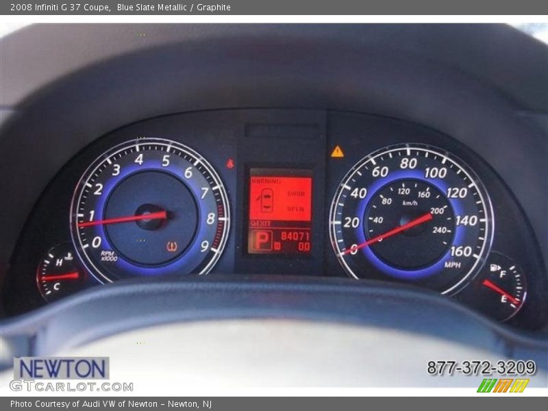 Blue Slate Metallic / Graphite 2008 Infiniti G 37 Coupe