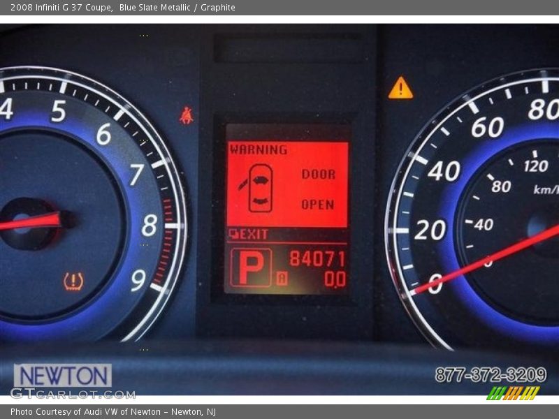 Blue Slate Metallic / Graphite 2008 Infiniti G 37 Coupe