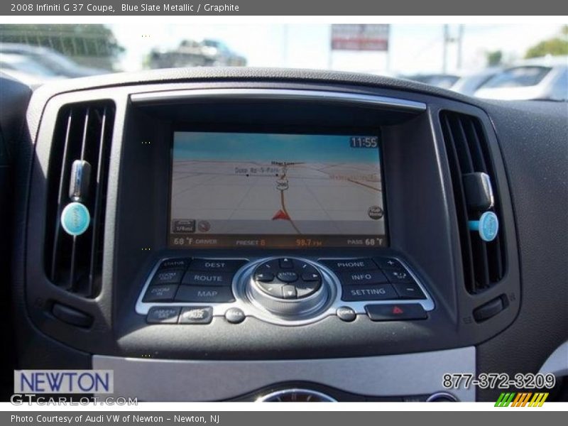 Blue Slate Metallic / Graphite 2008 Infiniti G 37 Coupe
