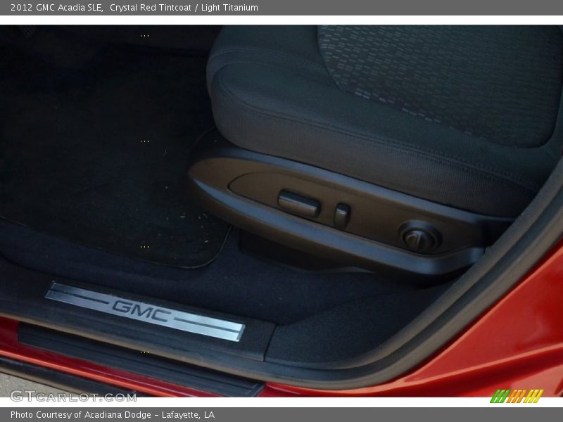 Crystal Red Tintcoat / Light Titanium 2012 GMC Acadia SLE