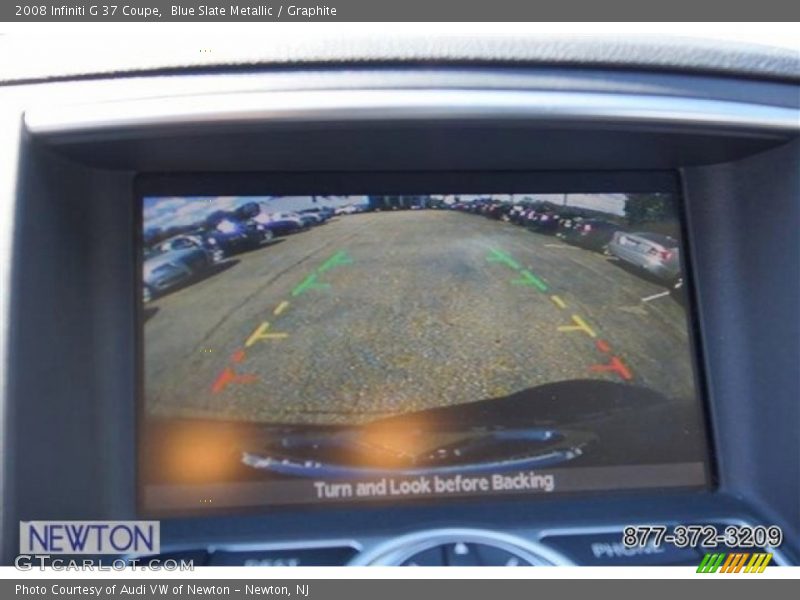 Blue Slate Metallic / Graphite 2008 Infiniti G 37 Coupe