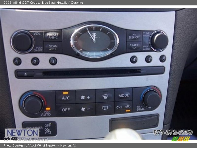 Blue Slate Metallic / Graphite 2008 Infiniti G 37 Coupe