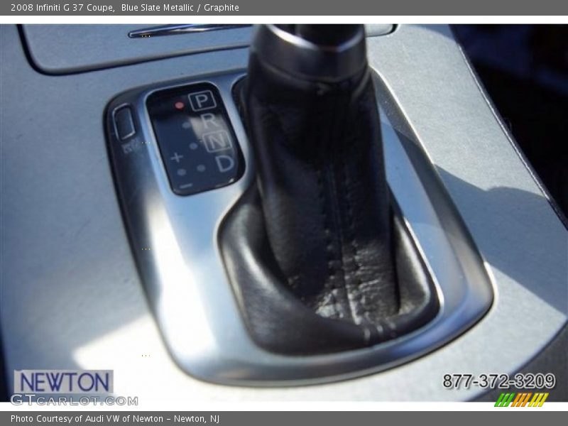 Blue Slate Metallic / Graphite 2008 Infiniti G 37 Coupe