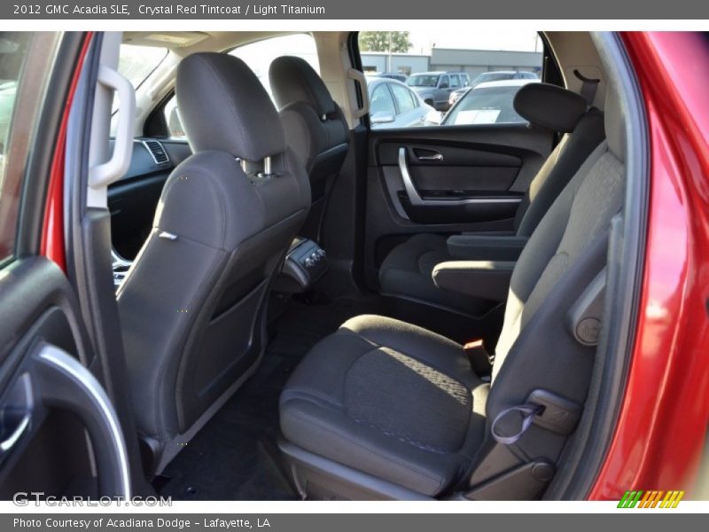 Crystal Red Tintcoat / Light Titanium 2012 GMC Acadia SLE
