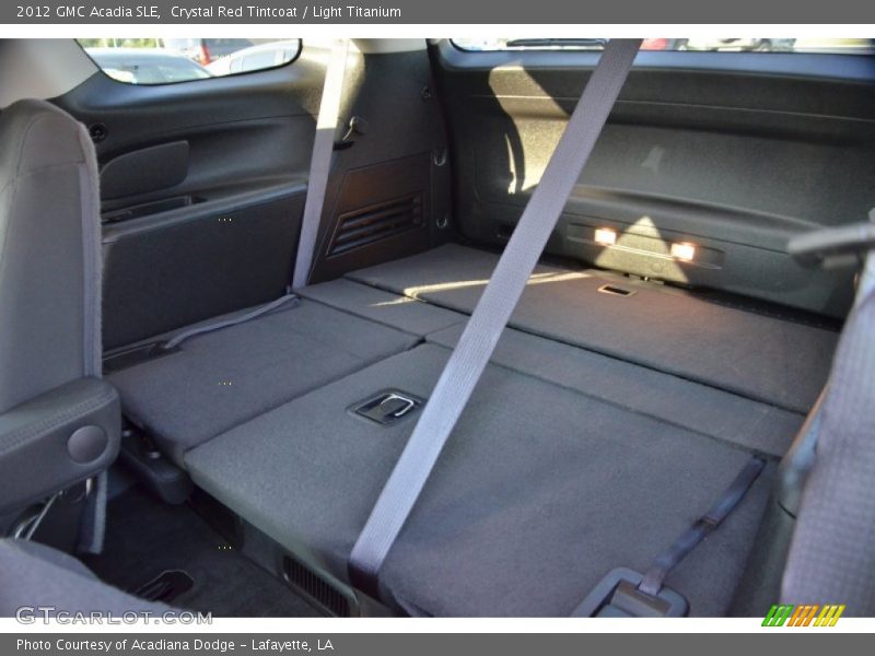 Crystal Red Tintcoat / Light Titanium 2012 GMC Acadia SLE