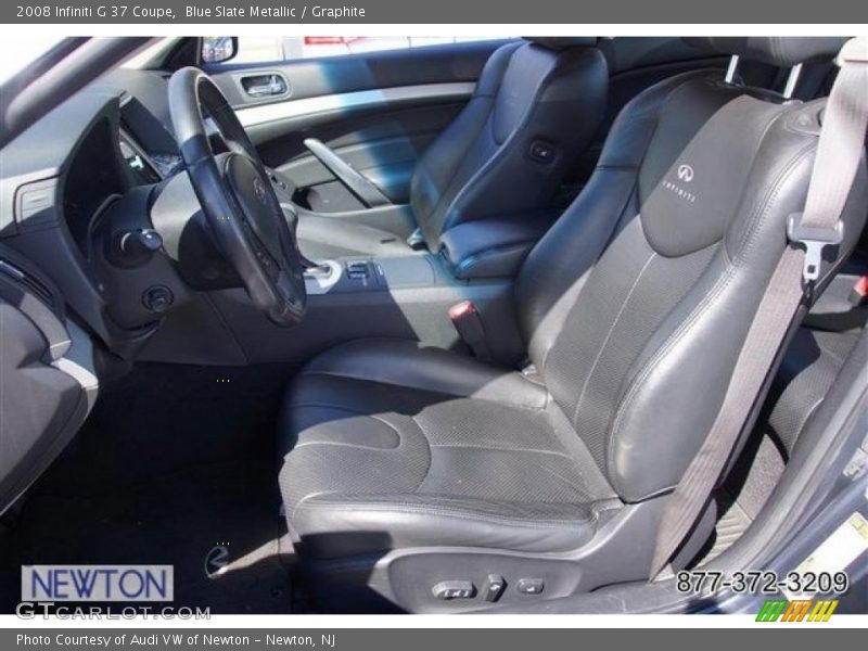 Blue Slate Metallic / Graphite 2008 Infiniti G 37 Coupe