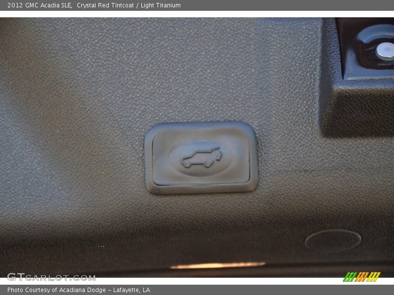 Crystal Red Tintcoat / Light Titanium 2012 GMC Acadia SLE