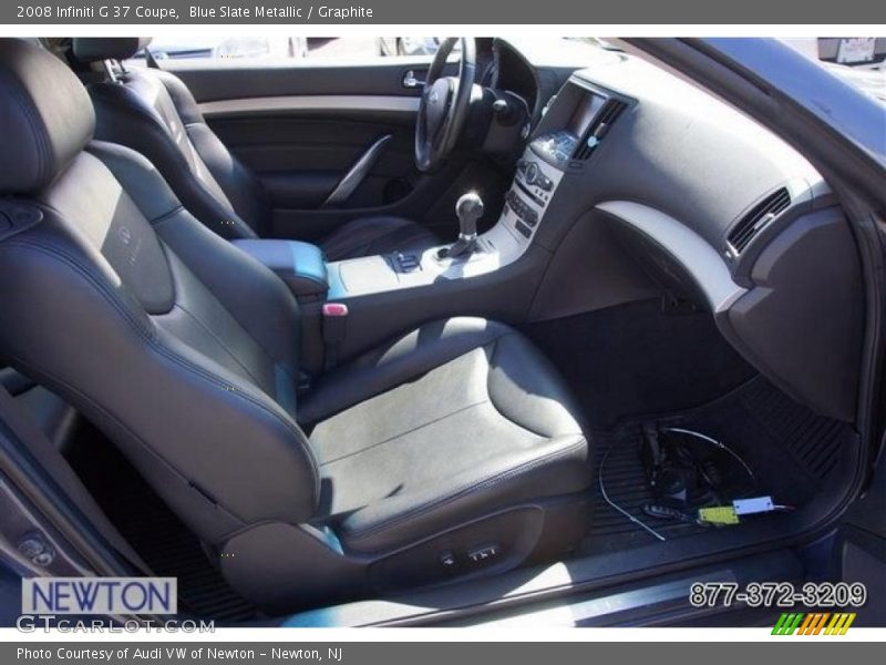 Blue Slate Metallic / Graphite 2008 Infiniti G 37 Coupe