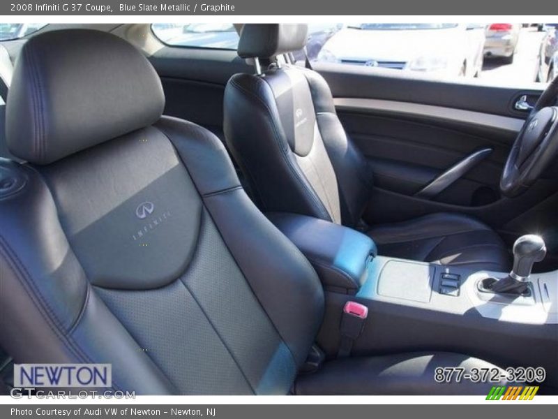 Blue Slate Metallic / Graphite 2008 Infiniti G 37 Coupe