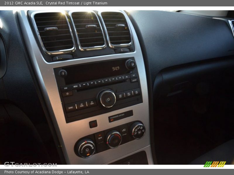 Crystal Red Tintcoat / Light Titanium 2012 GMC Acadia SLE