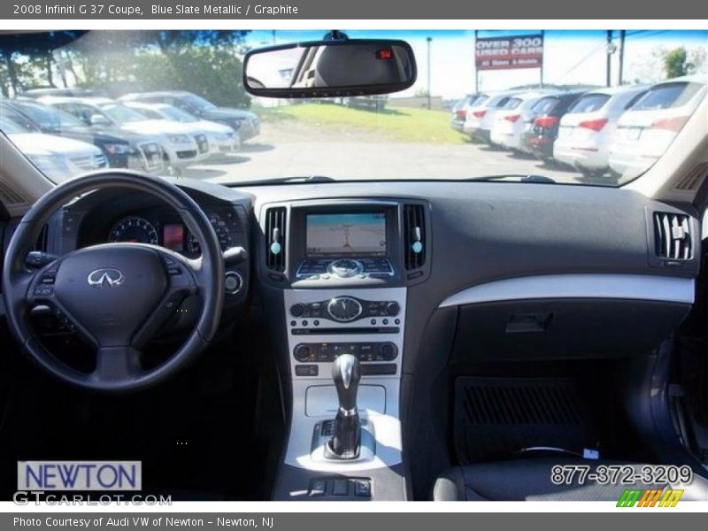 Blue Slate Metallic / Graphite 2008 Infiniti G 37 Coupe
