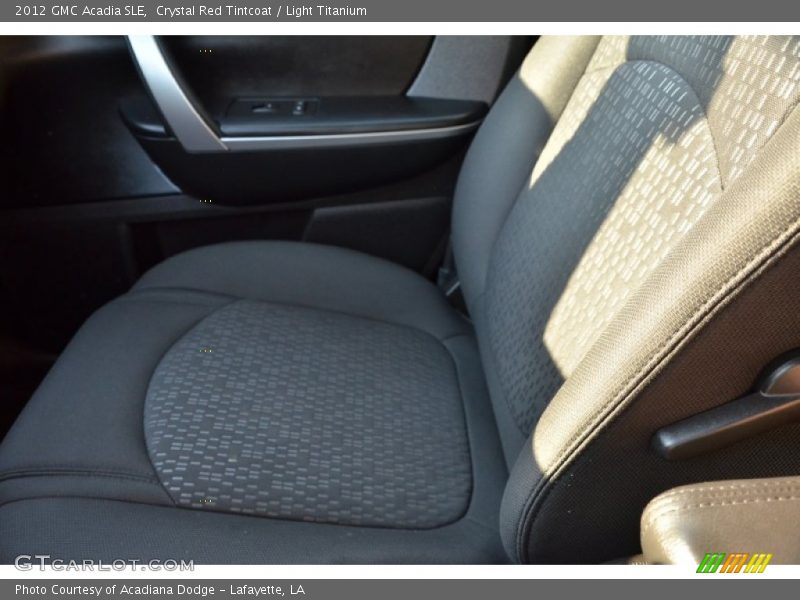 Crystal Red Tintcoat / Light Titanium 2012 GMC Acadia SLE