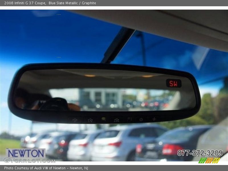 Blue Slate Metallic / Graphite 2008 Infiniti G 37 Coupe