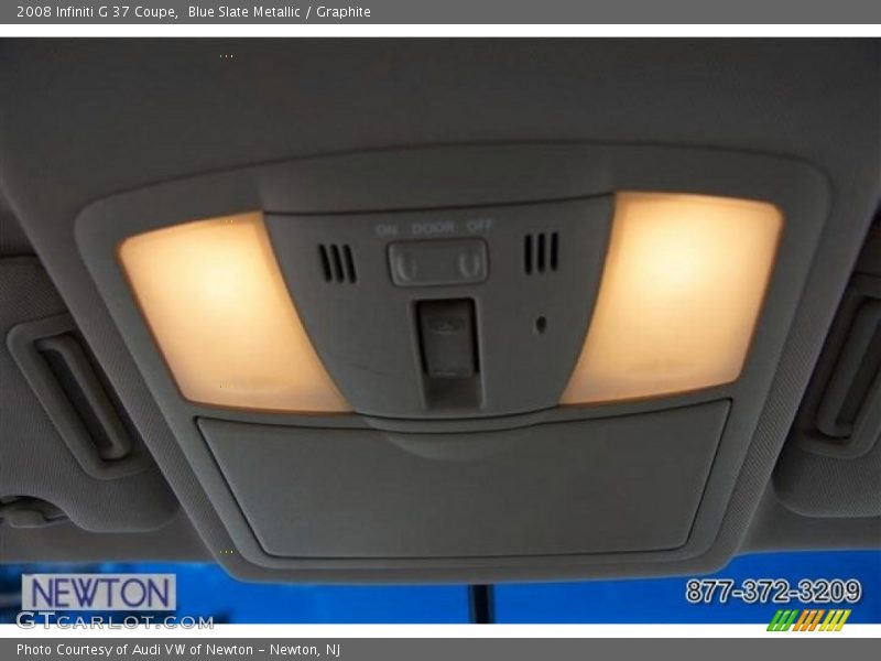 Blue Slate Metallic / Graphite 2008 Infiniti G 37 Coupe
