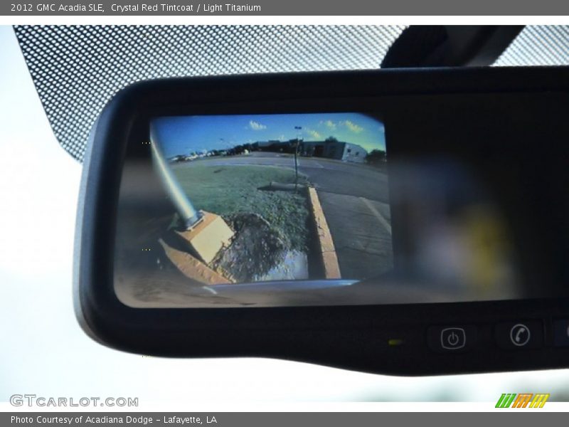 Crystal Red Tintcoat / Light Titanium 2012 GMC Acadia SLE