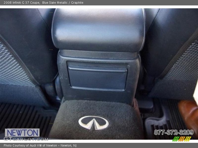 Blue Slate Metallic / Graphite 2008 Infiniti G 37 Coupe