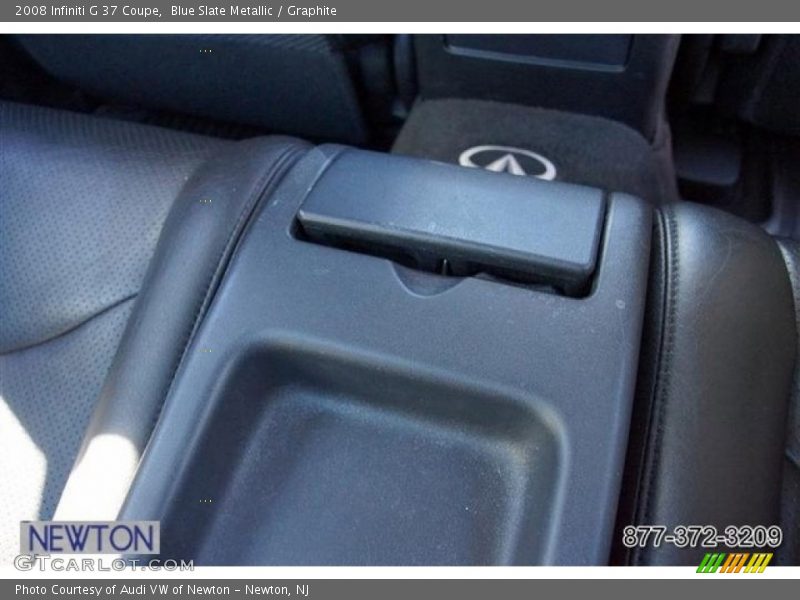 Blue Slate Metallic / Graphite 2008 Infiniti G 37 Coupe