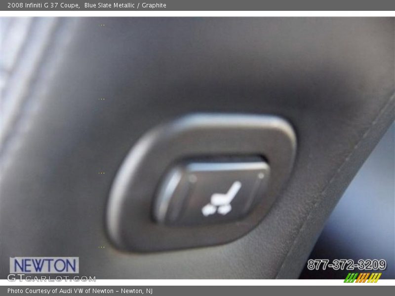 Blue Slate Metallic / Graphite 2008 Infiniti G 37 Coupe