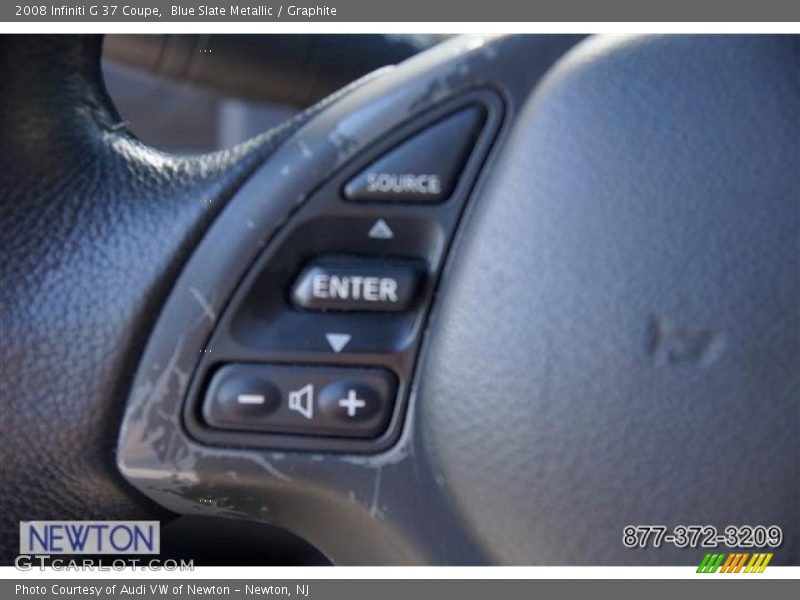 Blue Slate Metallic / Graphite 2008 Infiniti G 37 Coupe