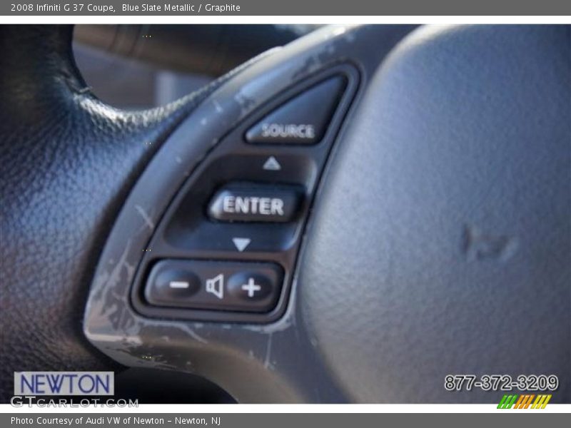 Blue Slate Metallic / Graphite 2008 Infiniti G 37 Coupe