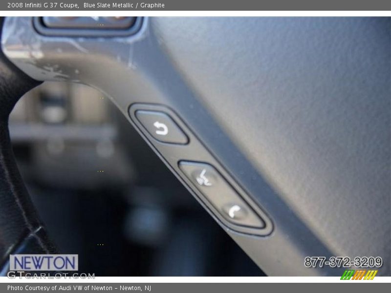 Blue Slate Metallic / Graphite 2008 Infiniti G 37 Coupe