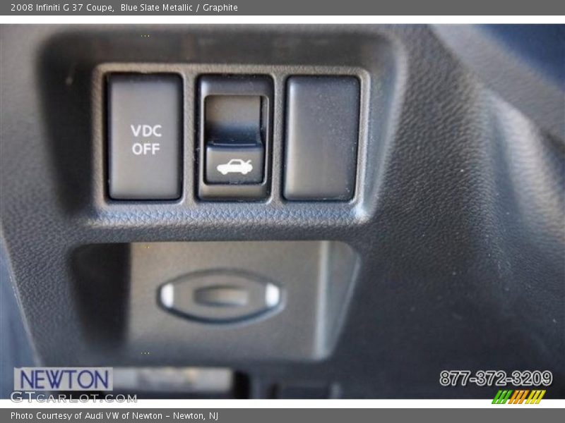 Blue Slate Metallic / Graphite 2008 Infiniti G 37 Coupe