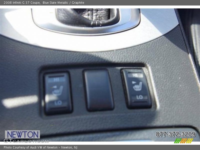 Blue Slate Metallic / Graphite 2008 Infiniti G 37 Coupe