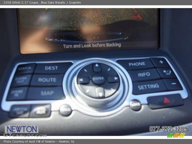 Blue Slate Metallic / Graphite 2008 Infiniti G 37 Coupe