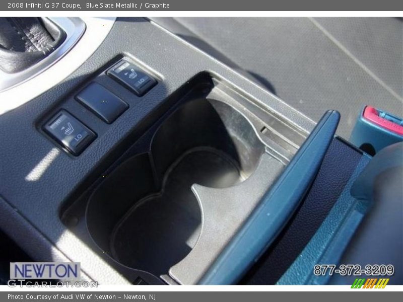 Blue Slate Metallic / Graphite 2008 Infiniti G 37 Coupe