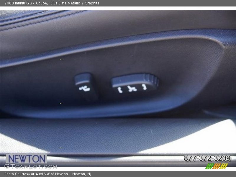Blue Slate Metallic / Graphite 2008 Infiniti G 37 Coupe