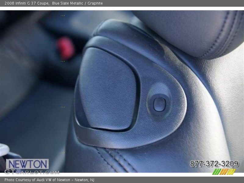 Blue Slate Metallic / Graphite 2008 Infiniti G 37 Coupe