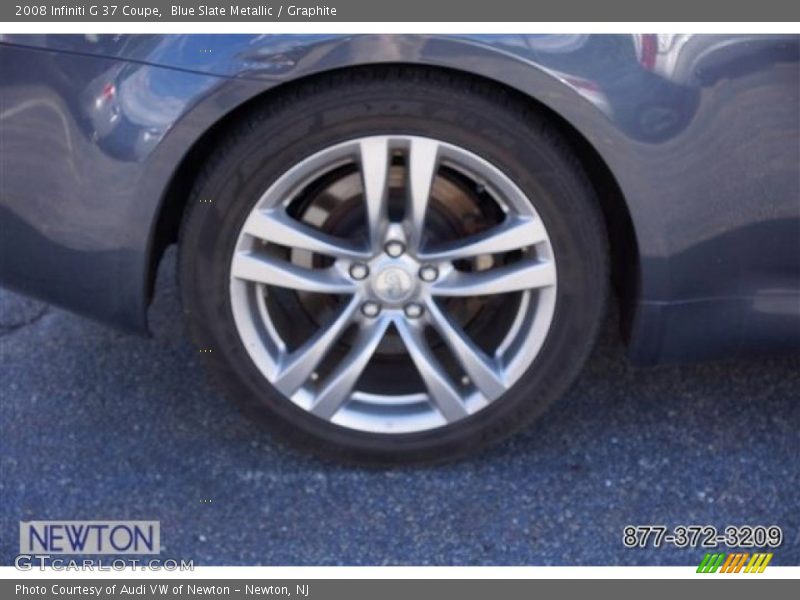 Blue Slate Metallic / Graphite 2008 Infiniti G 37 Coupe