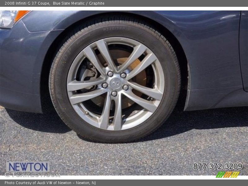 Blue Slate Metallic / Graphite 2008 Infiniti G 37 Coupe