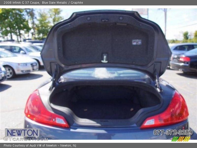 Blue Slate Metallic / Graphite 2008 Infiniti G 37 Coupe