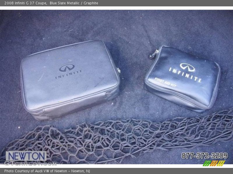 Blue Slate Metallic / Graphite 2008 Infiniti G 37 Coupe